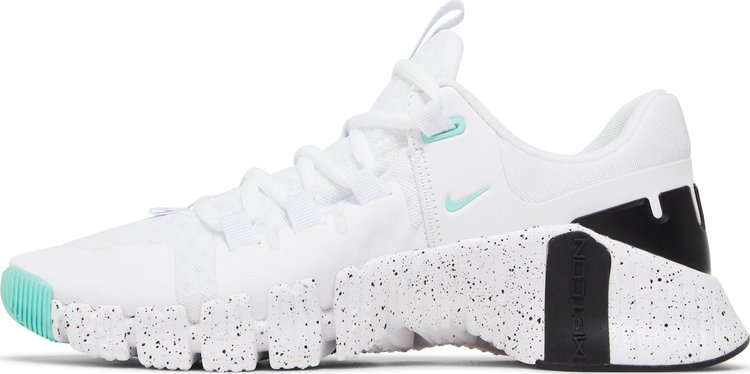 Wmns Free Metcon 5 White Emerald Rise