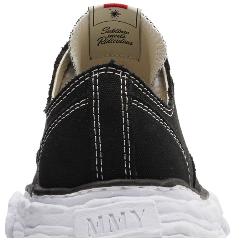 Maison Mihara Yasuhiro Peterson 23 OG Sole Canvas Low Black White