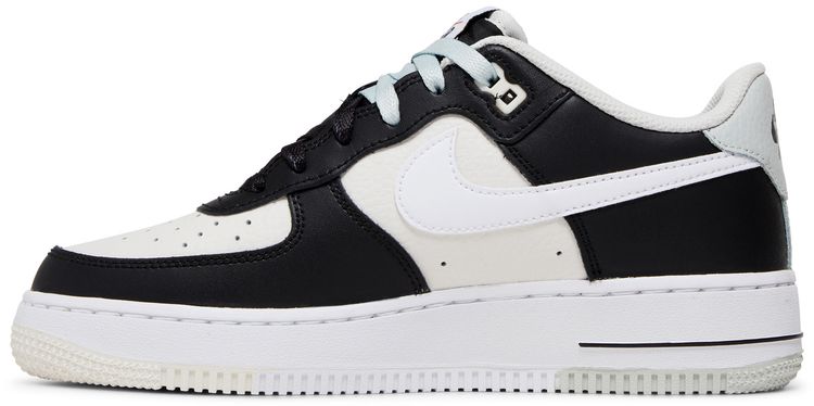 Nike Air Force 1 07 LV8 GS Split   Black Phantom