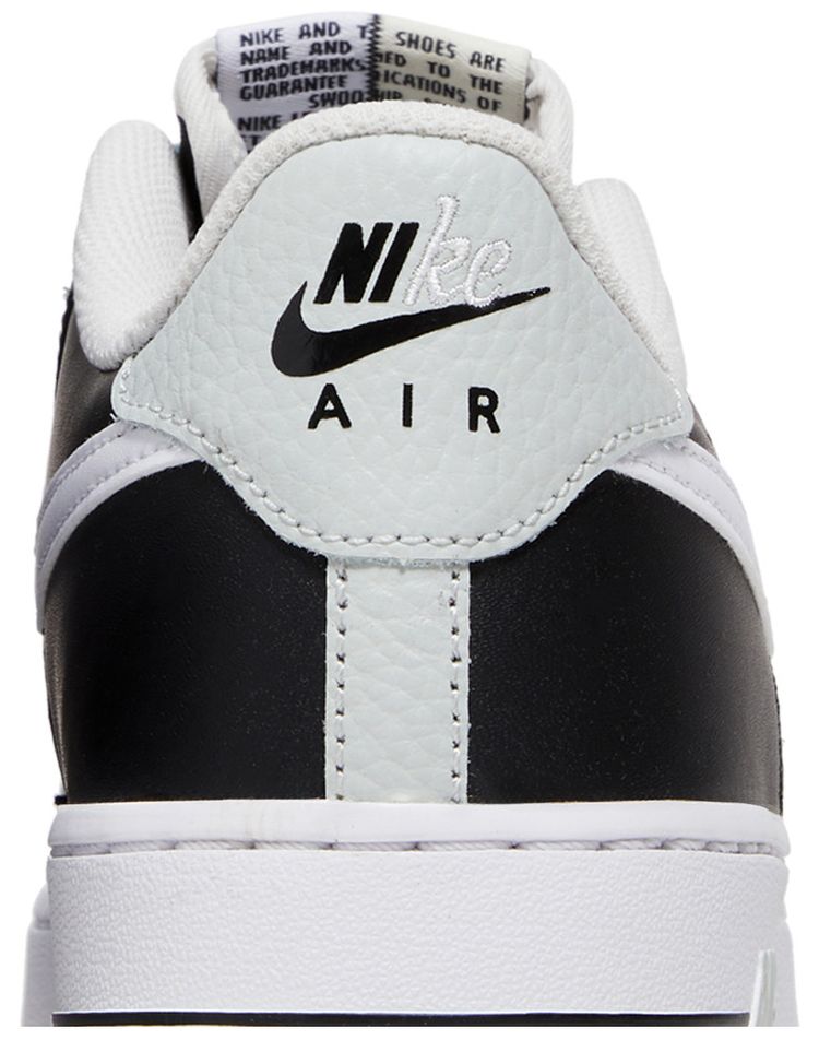 Nike Air Force 1 07 LV8 GS Split   Black Phantom