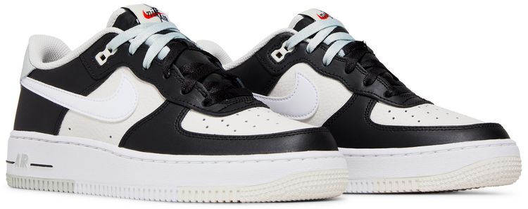 Nike Air Force 1 07 LV8 GS Split   Black Phantom