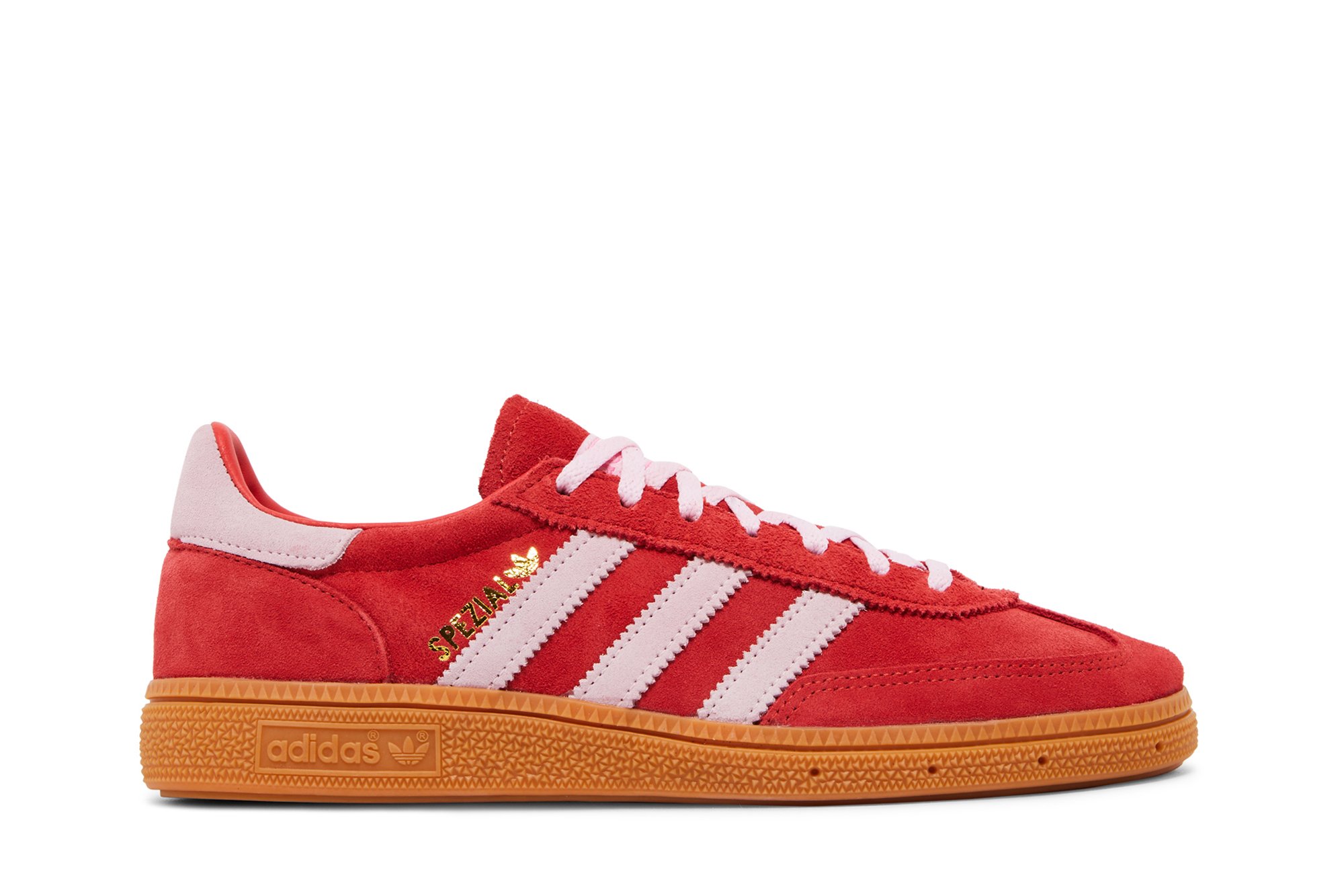 Buy Wmns Handball Spezial 'Bright Red Clear Pink' - IE5894 | GOAT