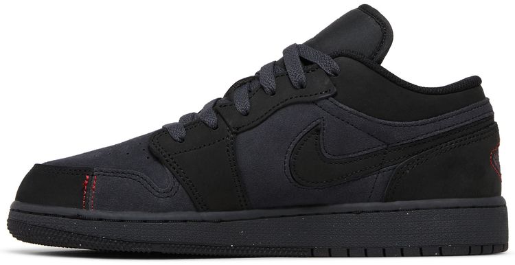 Air Jordan 1 Low SE Craft GS Dark Smoke Red