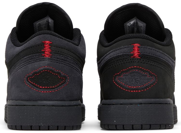 Air Jordan 1 Low SE Craft GS Dark Smoke Red