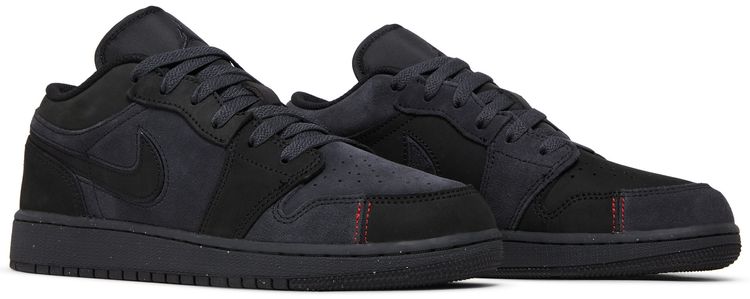 Air Jordan 1 Low SE Craft GS Dark Smoke Red