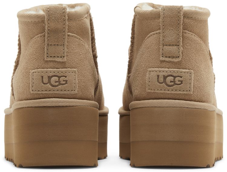 UGG Wmns Classic Ultra Mini Platform Boot Sand