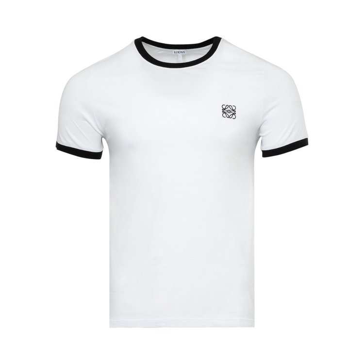 Loewe Slim Fit T-Shirt 'White/Black'