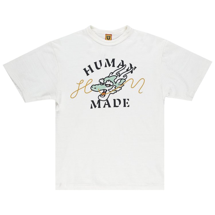 Human Made Graphic T Shirt 01 White