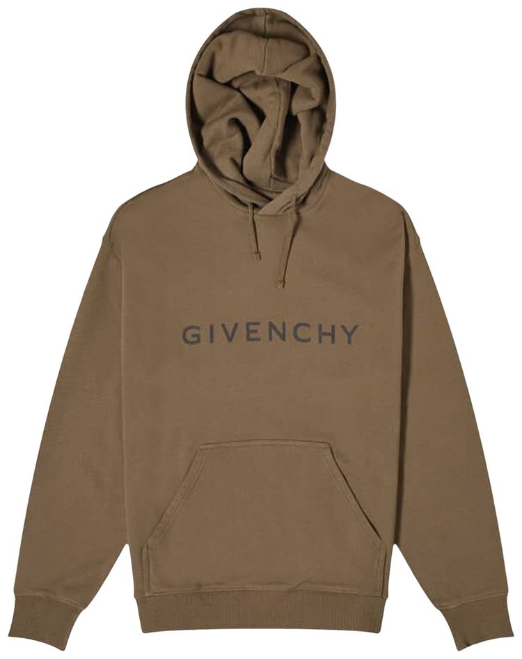 Givenchy Archetype Slim Fit Hoodie Khaki