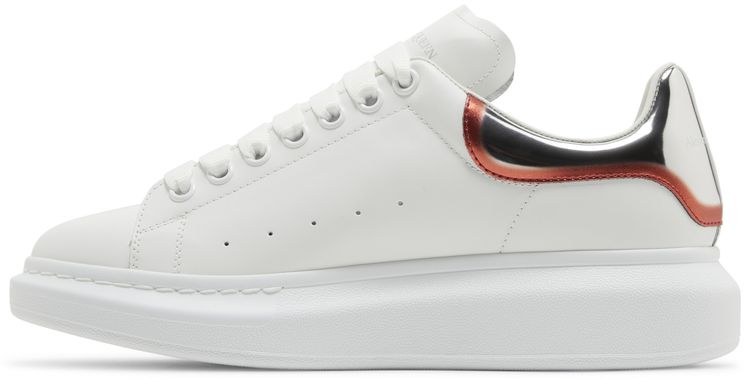 Alexander McQueen Oversized Sneaker White Silver Lust Red