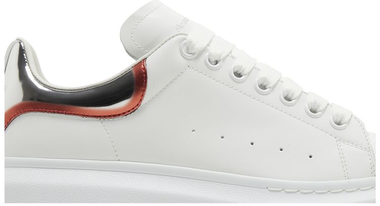 Alexander McQueen Oversized Sneaker White Silver Lust Red