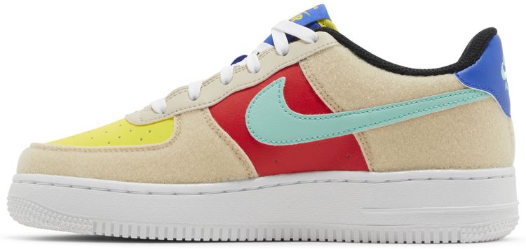 Nike Air Force 1 Low GS Multi Color Velcro