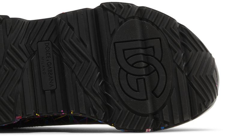 Dolce  Gabbana Daymaster Black Paint Splatter