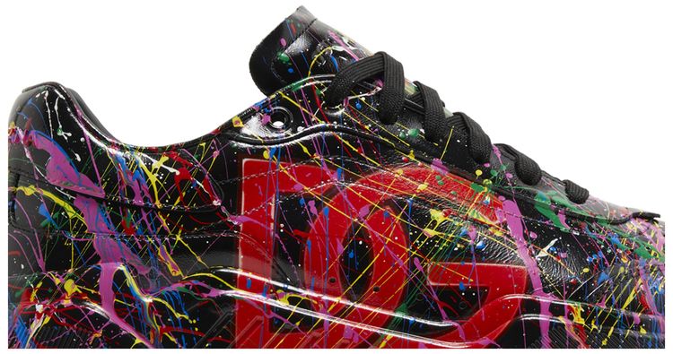 Dolce  Gabbana Daymaster Black Paint Splatter