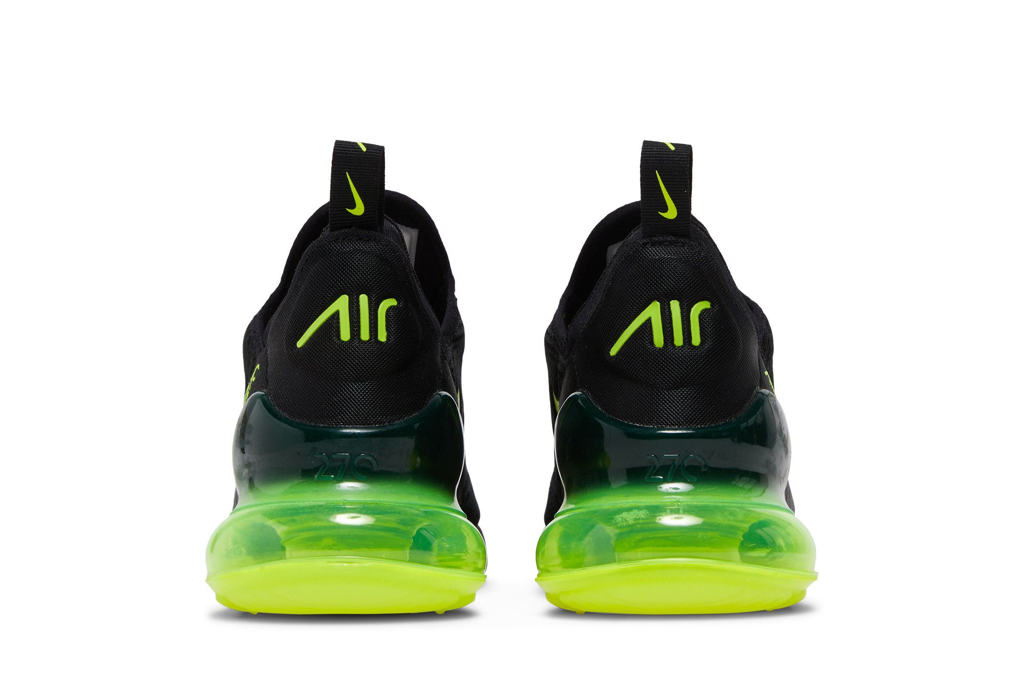 Black volt air max 270 top