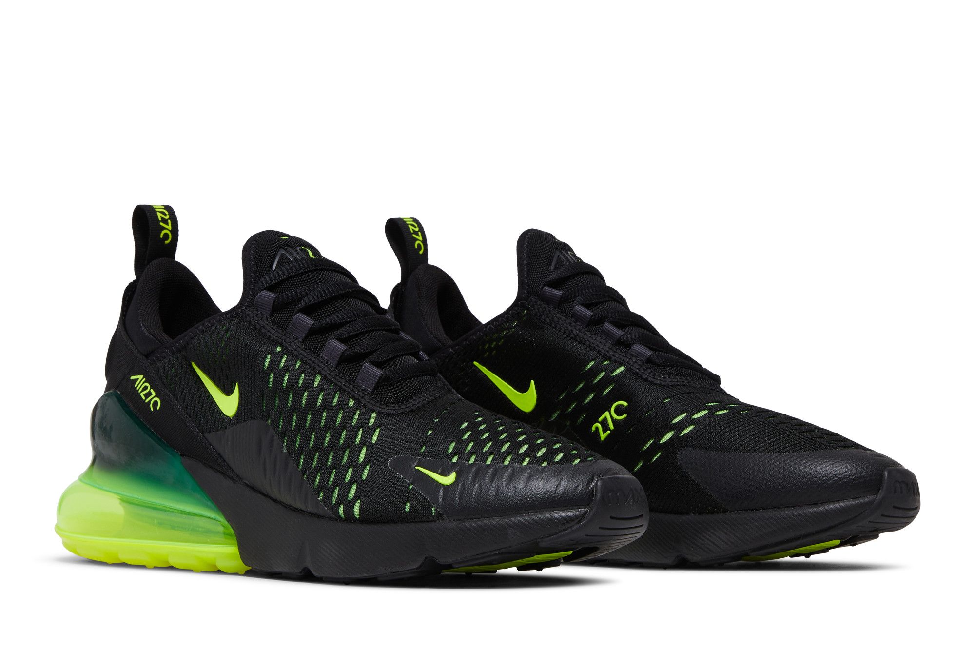 Nike air max 270 volt black top