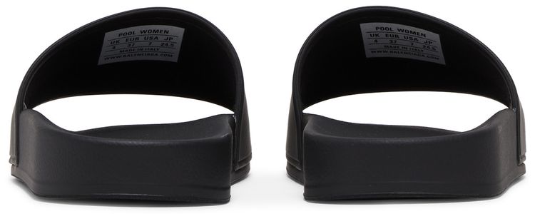 Balenciaga Wmns Classic Logo Slide Black