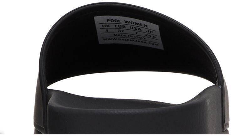 Balenciaga Wmns Classic Logo Slide Black