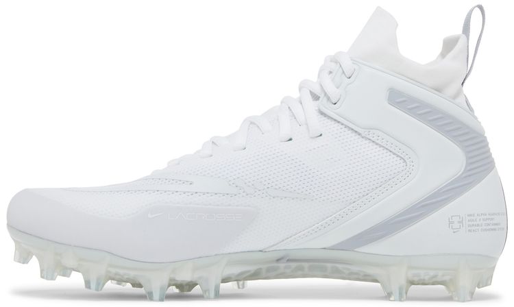Nike Alpha Huarache 8 Elite White Pure Platinum