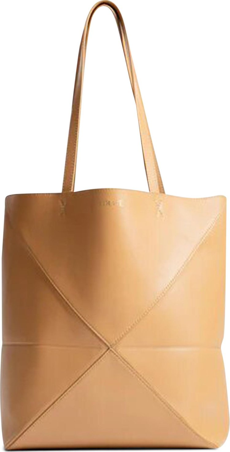 Loewe XL Puzzle Fold Tote Bag 'Oak'