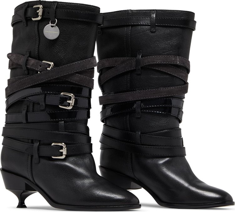 Kiko Kostadinov Wmns Quad Belt Boot Onyx