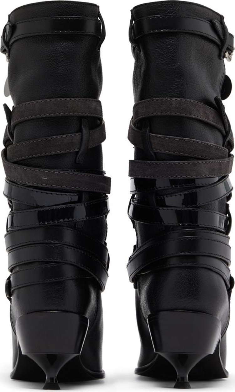 Kiko Kostadinov Wmns Quad Belt Boot Onyx