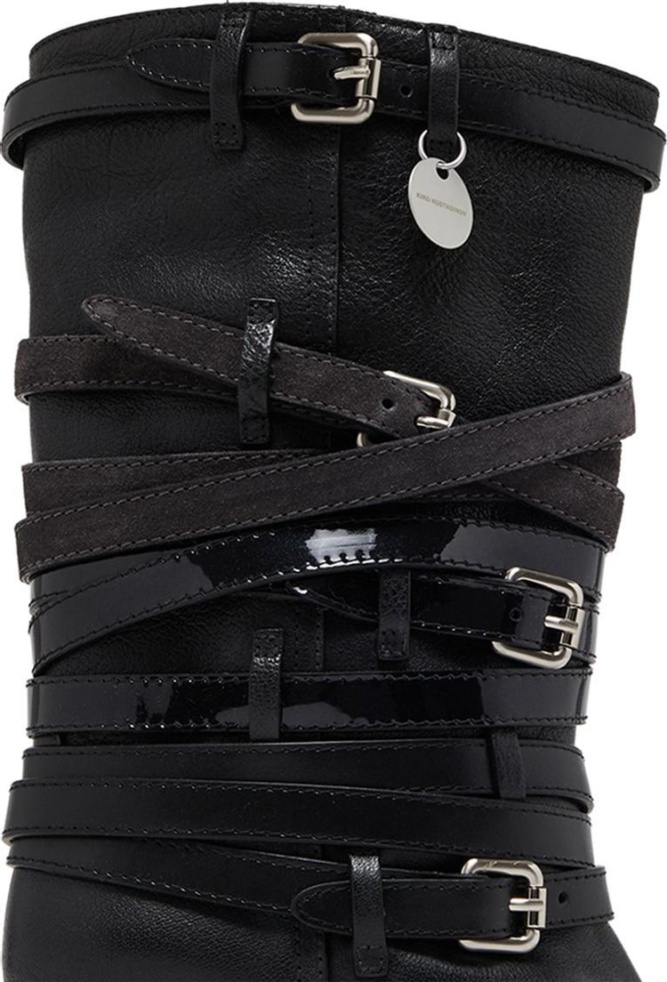 Kiko Kostadinov Wmns Quad Belt Boot Onyx