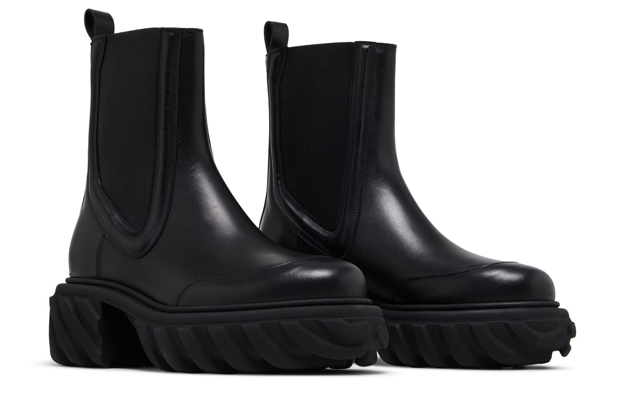 Buy Off-White Wmns Tractor Motor Chelsea Boot 'Black