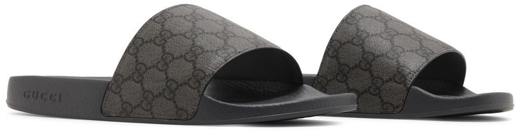 Gucci Slide Grey Monogram
