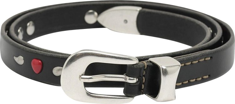 Our Legacy Love And Tears Leather Belt 'Black'