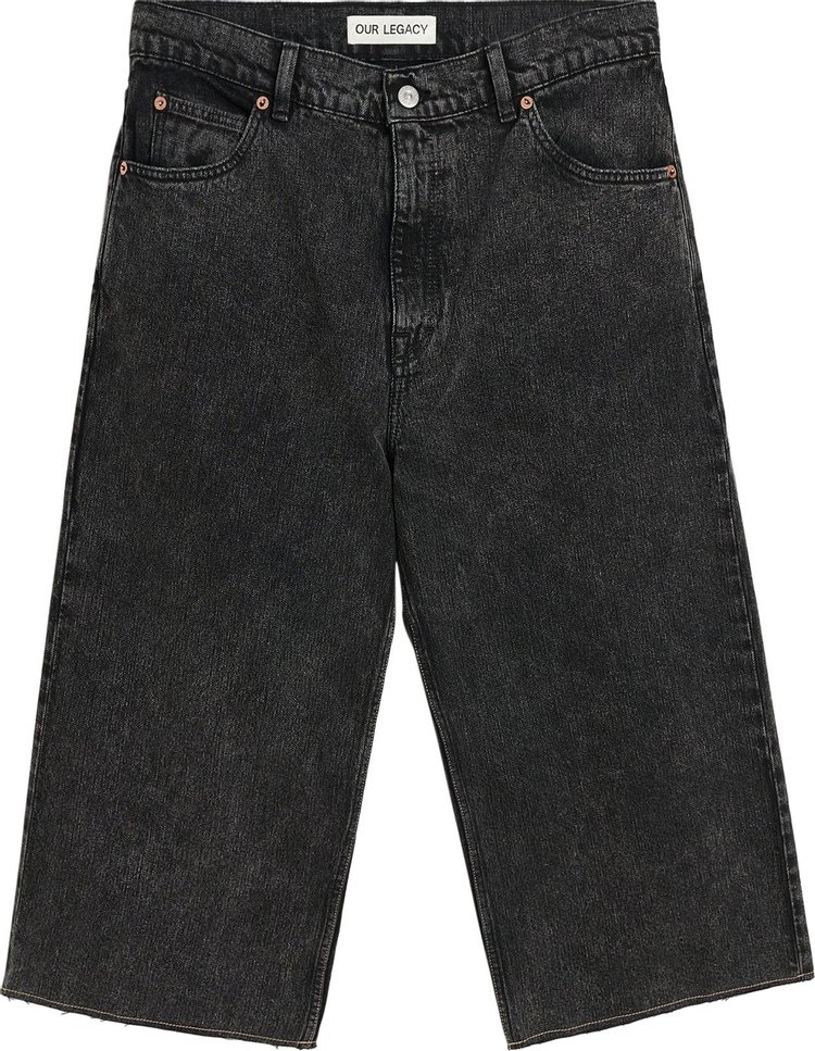 Our Legacy 5 Pocket Capri Cut Jean 'Black'