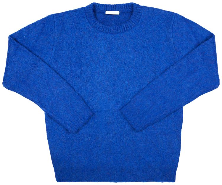 Lemaire Brushed Sweater Electric Blue