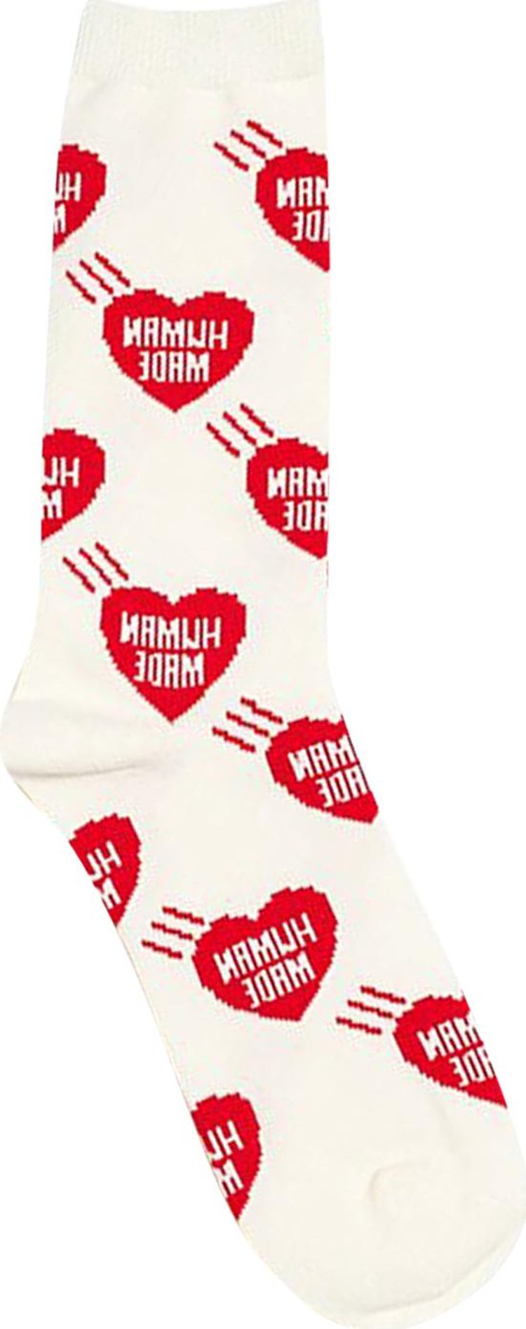 Human Made Heart Socks 'Red'