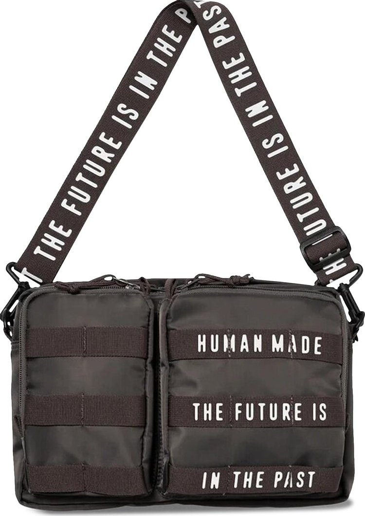 Human Made Large Military Pouch Grey