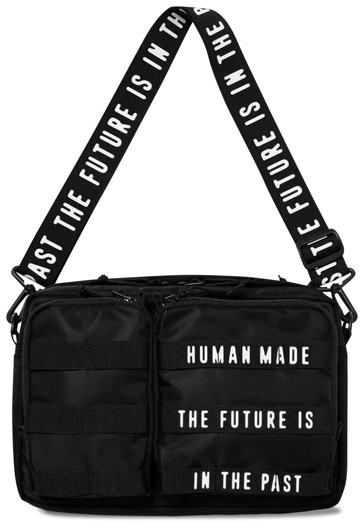 Human Made Large Military Pouch Black