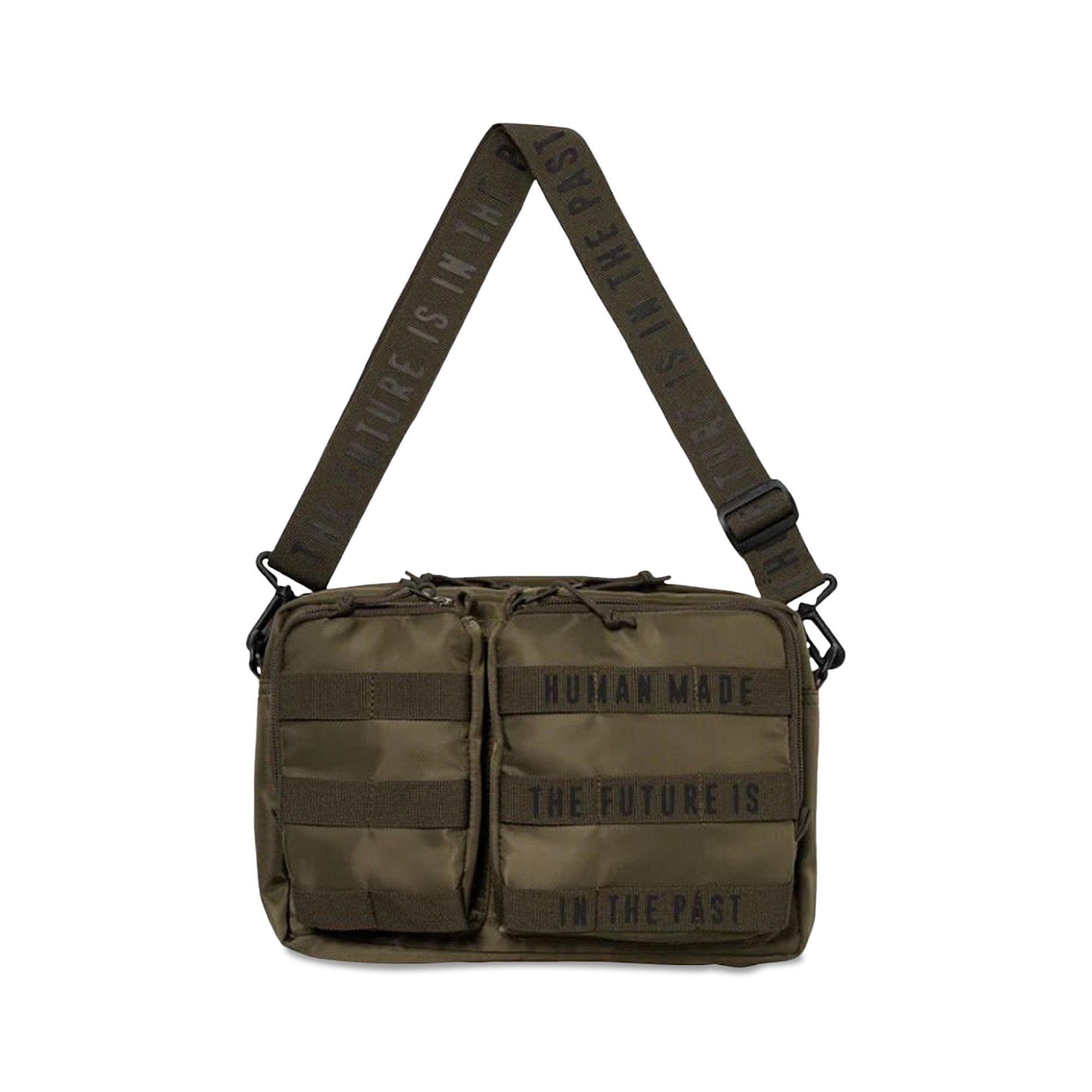 Human Made Large Military Pouch 'Olive Drab'