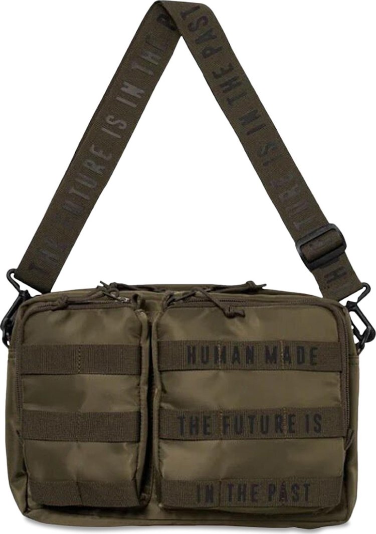 Human Made Large Military Pouch 'Olive Drab'
