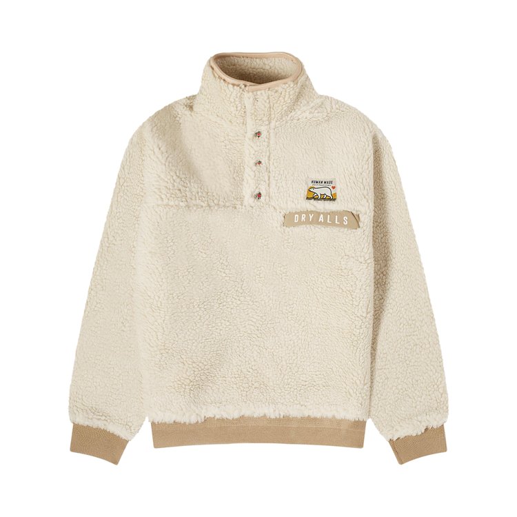 Human Made Boa Fleece Pullover White