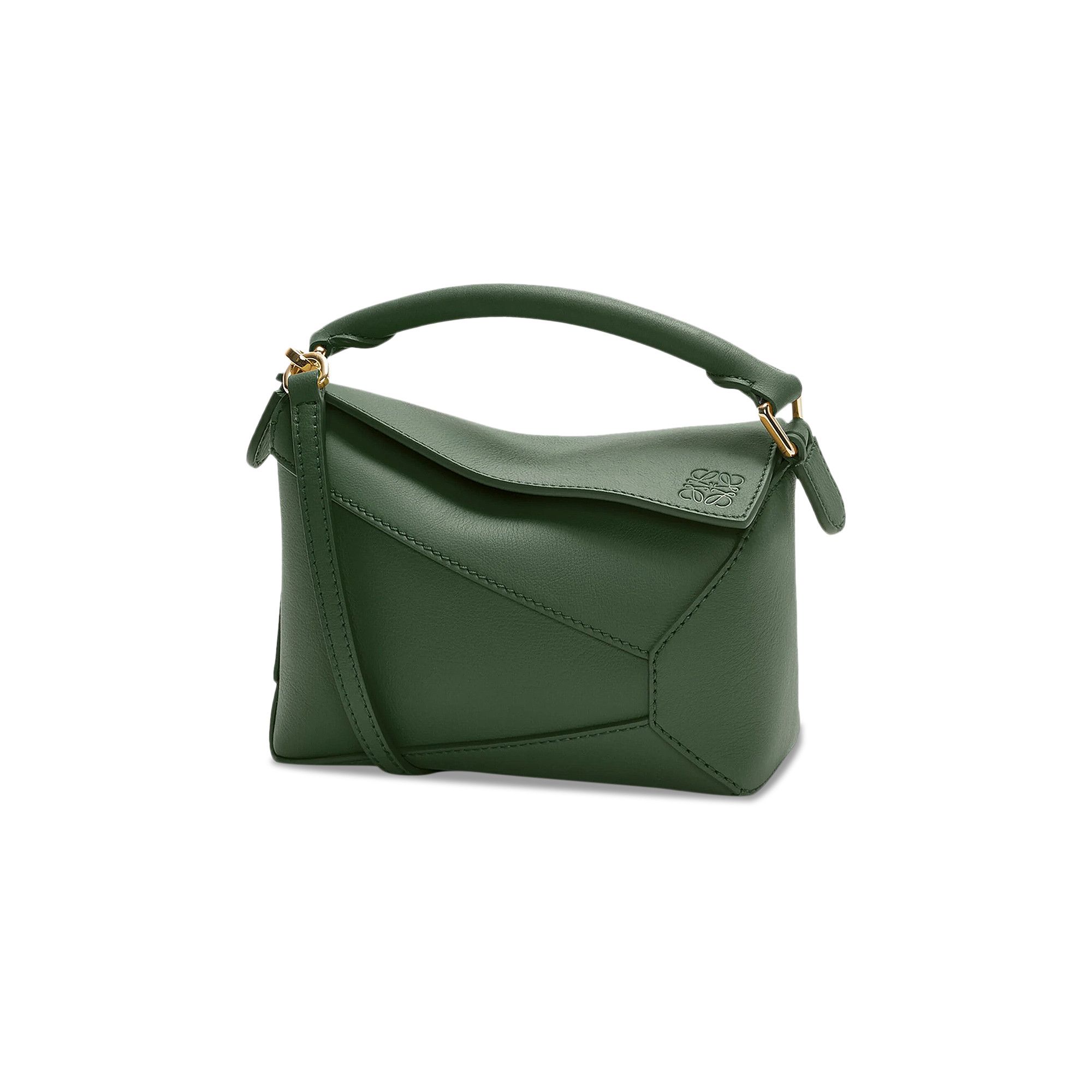 Loewe puzzle bag green 2025