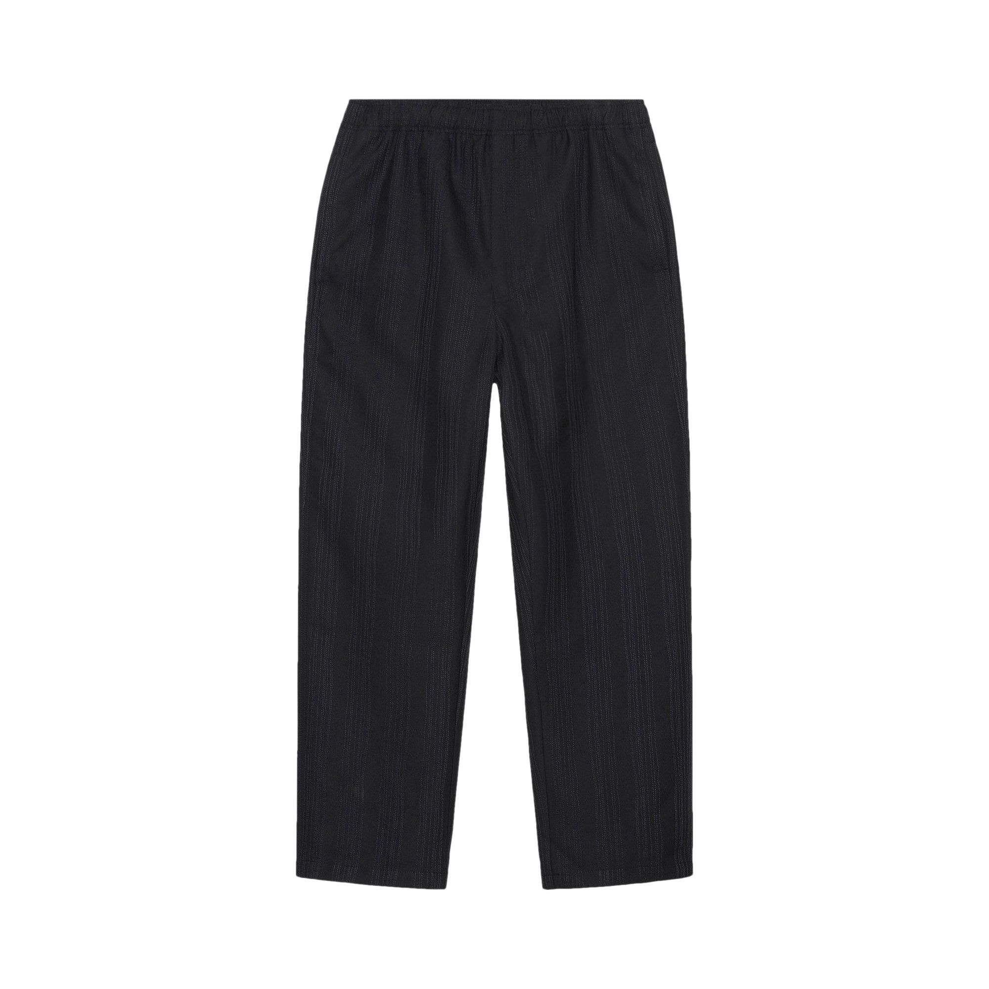 本当に信頼出来る商品 Buy Stussy Beach Pant Stitch Stripe 'Black' - 116649 BLAC | GOAT パンツ
