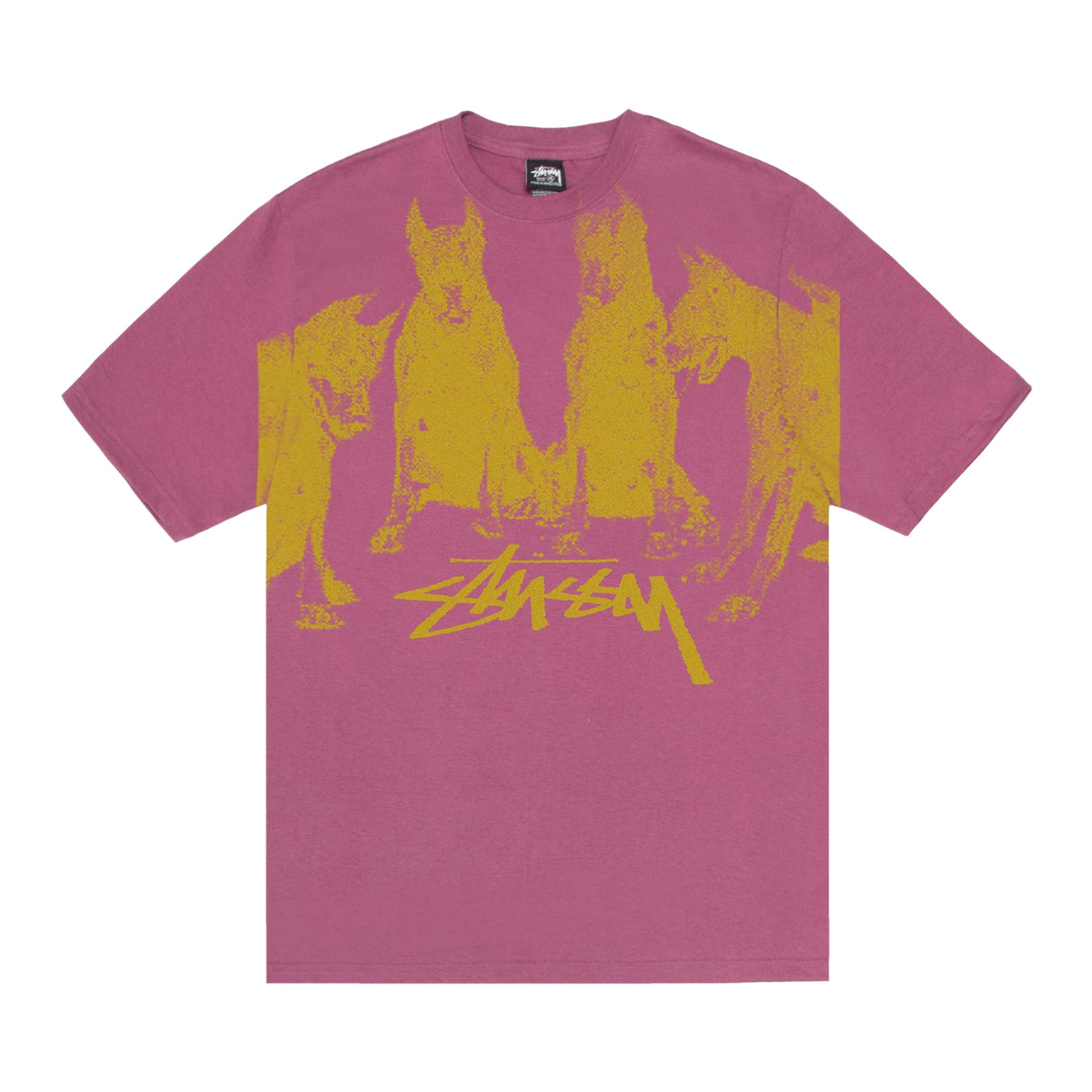 stussy　DOBERMANS TEE - BLACK / L　Tシャツ Stussy Doberman Tee Black Men's - SS24 - US