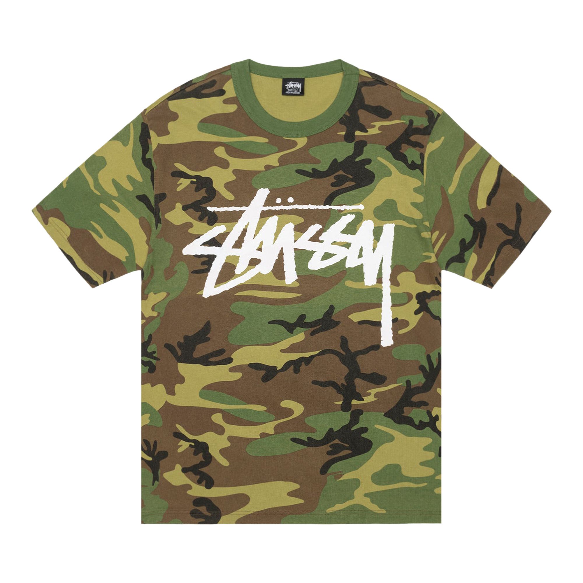★国内在庫/即発可*STUSSY*STU C. CAMO TEE/WHITE/Mサイズ★ Buy Stussy Stock Camo Tee 'Camo/White' - 1905032 CAWE | GOAT