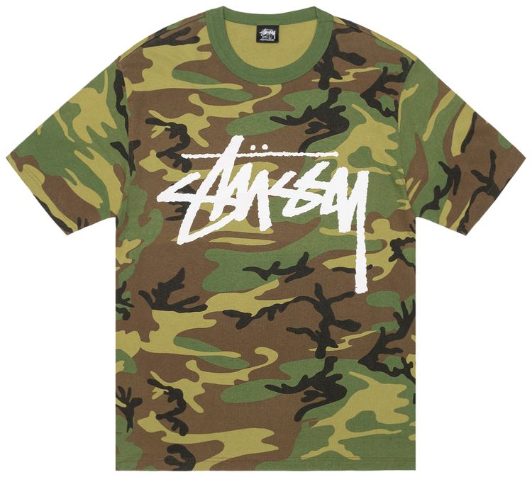 Buy Stussy Stock Camo Tee 