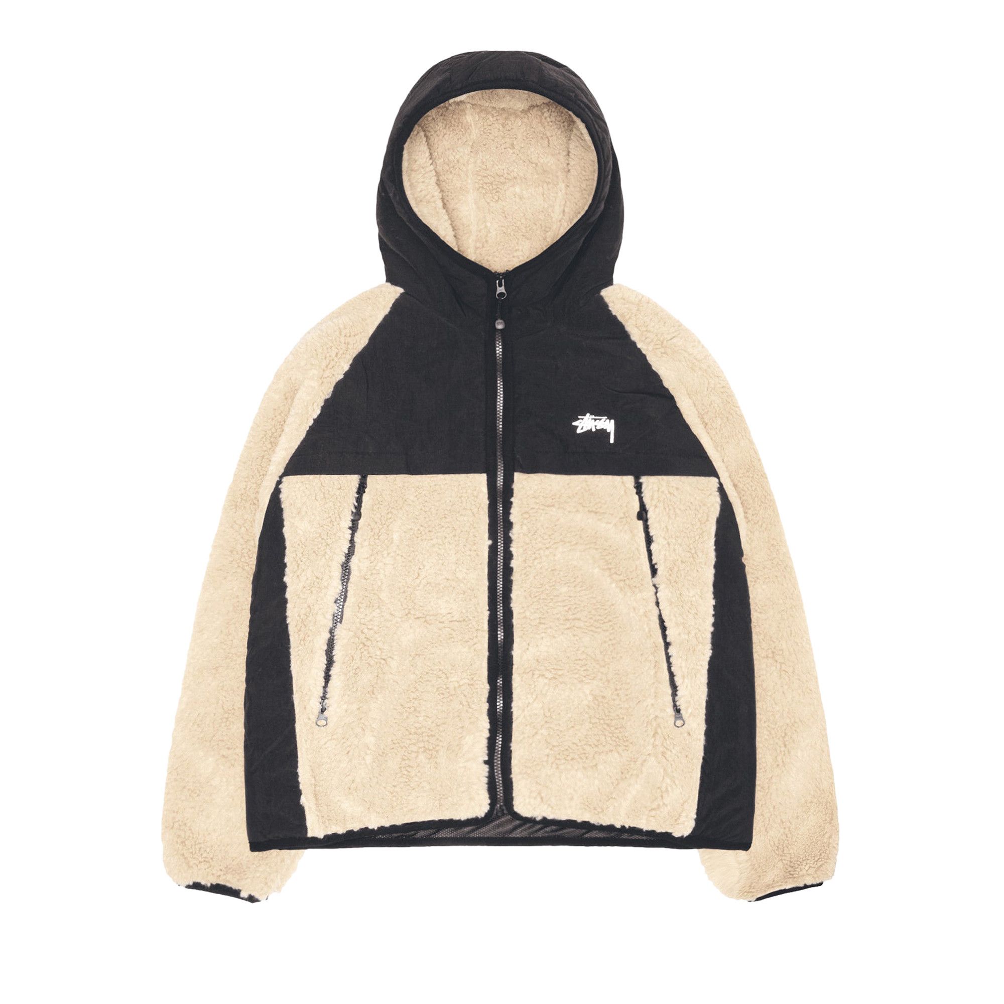 Stussy フード付きベージュジャケット Mサイズ 中古・古着通販】stussy (ステューシー) OLDナイロンジャケット