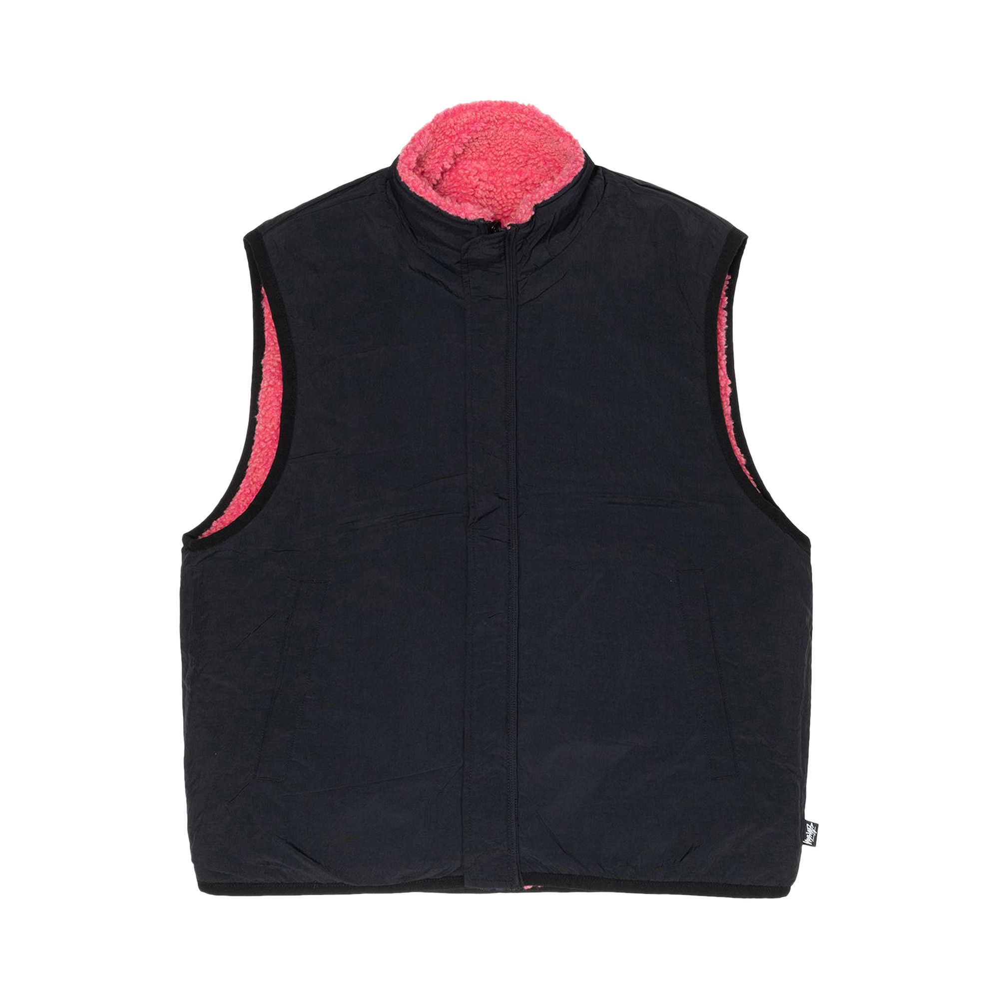 Buy Stussy Sherpa Reversible Vest 'Pink' - 118528 PINK | GOAT Buy Stussy Sherpa Reversible Vest 'Pink' - 118528 PINK | GOAT