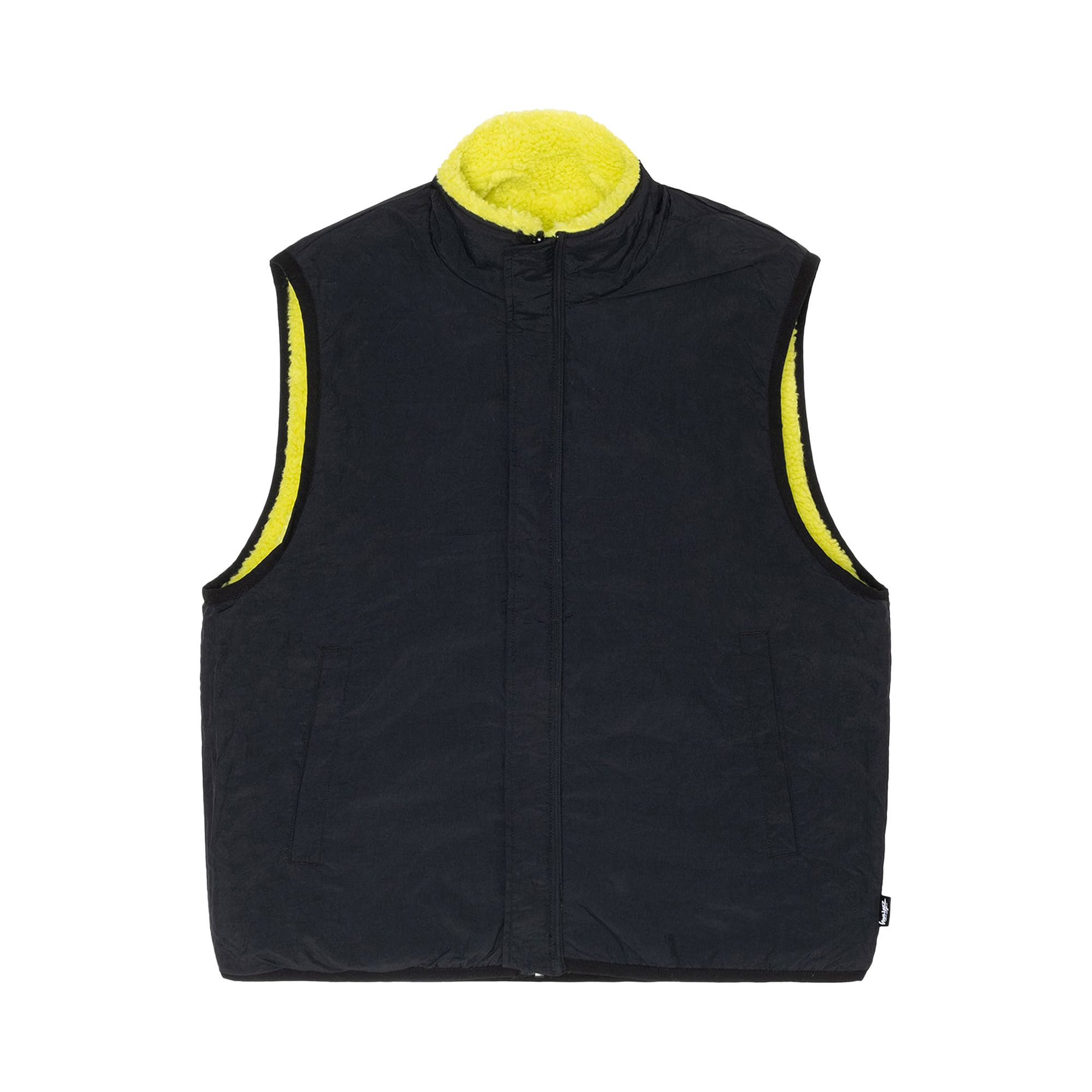 トップス stussy logo-embroidered vest Popular】Stussy stussy vest☆Logo embroidery☆Vest