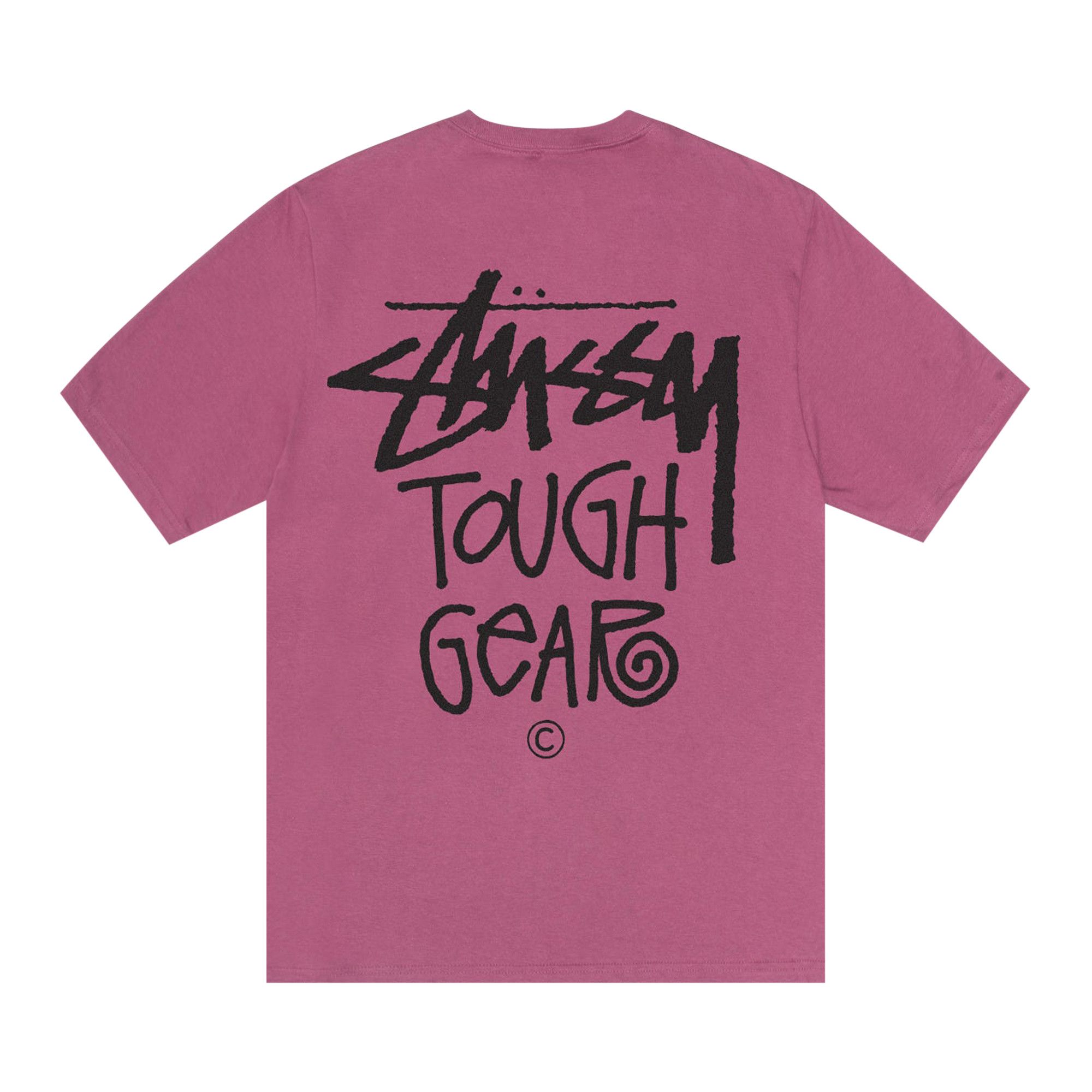 Buy Stussy Tough Gear Tee 'Berry' - 1904996 BERR | GOAT