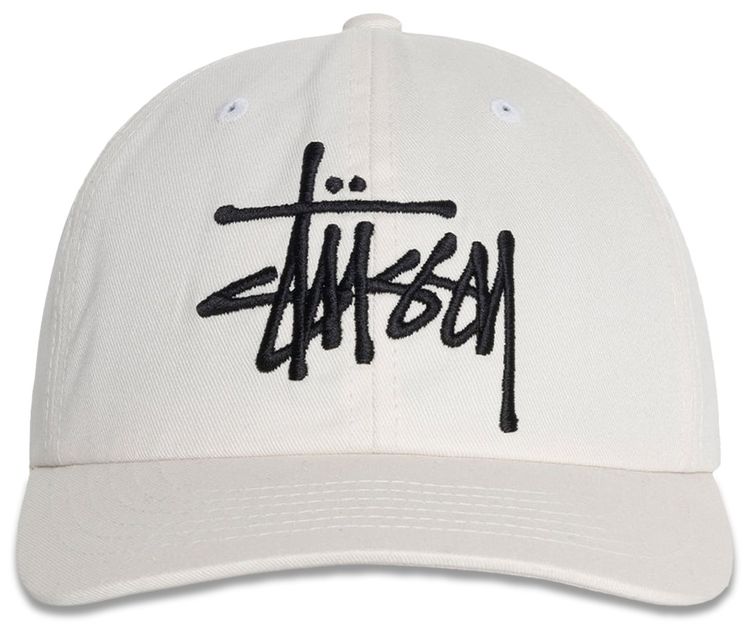 Stussy Low Profile Big Basic Snapback Snow