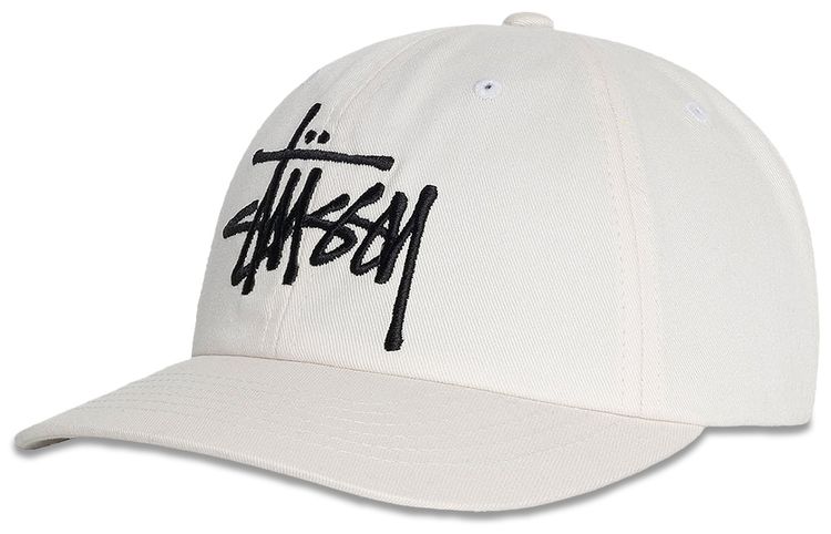Stussy Low Profile Big Basic Snapback Snow