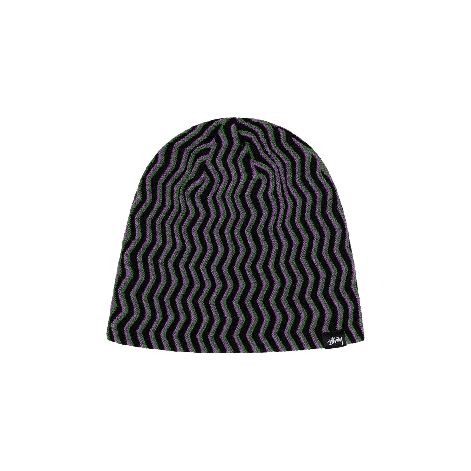 Buy Stussy Skullcap Crinkle Stitch 'Black' - 1321195 BLAC | GOAT
